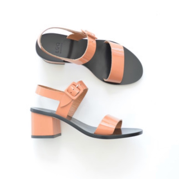 LOQ Aleta Terracotta Patent Leather Sandals | 37 - Picture 3 of 12
